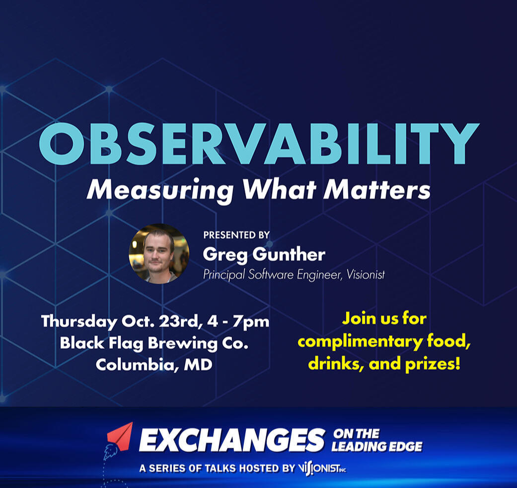 Observability - Measuring What Matters Observability - Measuring What Matters
